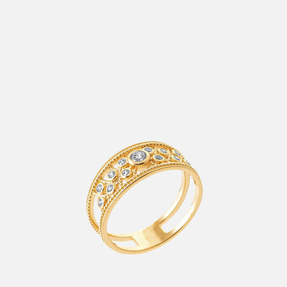 Amica Filigree Band Ring