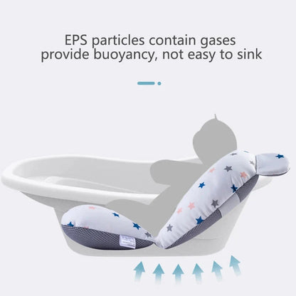 Baby Bath Seat Support Mat – Infant Anti-Slip Pillow for Newborns