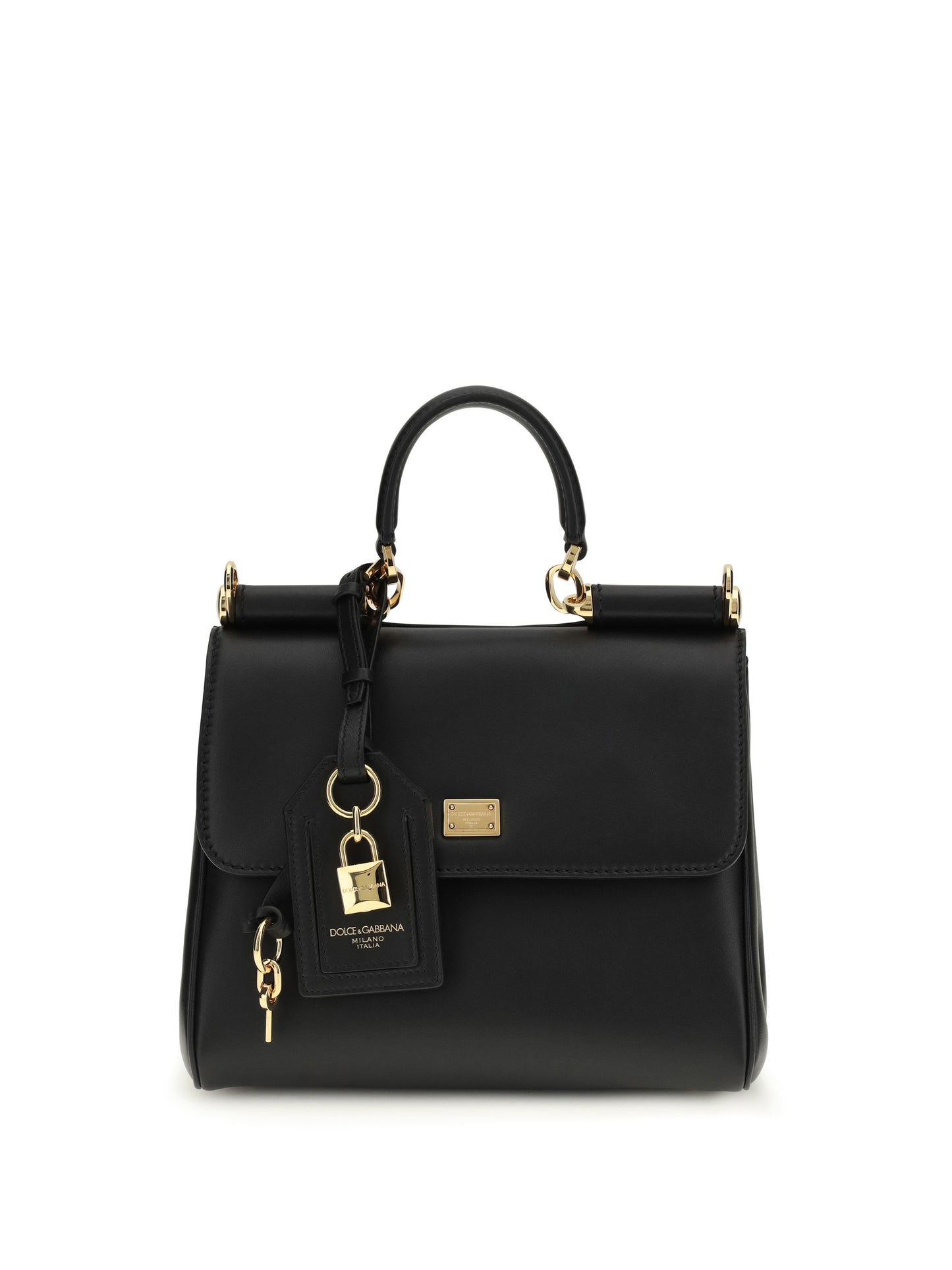 Shoulder Bag My Sicily Black Leather