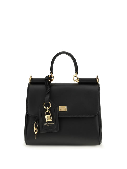 Shoulder Bag My Sicily Black Leather