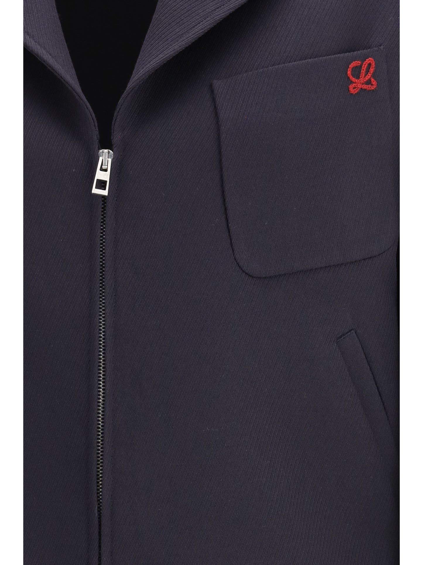 Jacket Cavalry Wool Dark Navy Blue