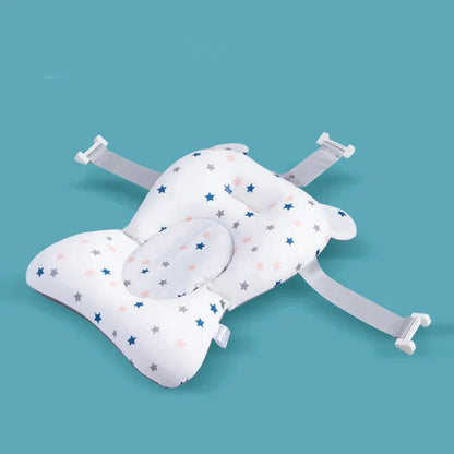 Baby Bath Seat Support Mat – Infant Anti-Slip Pillow for Newborns