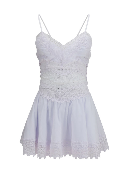 Short Dress Aveline White