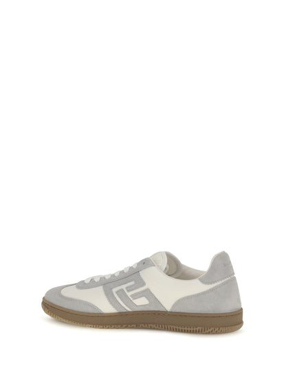 Sneakers Swan Suede and Smooth Leather