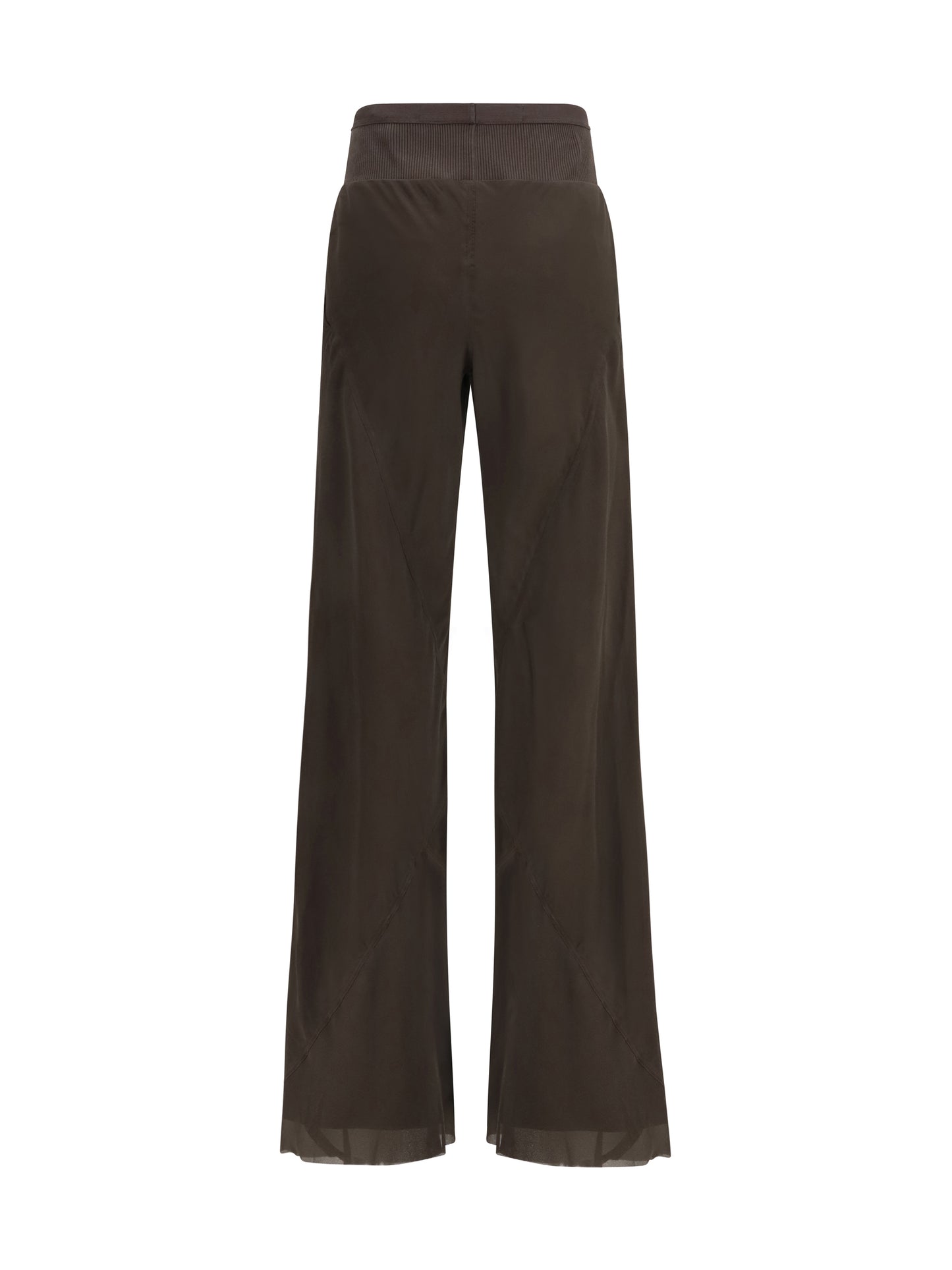 Bias Pants Silk Dark Dust