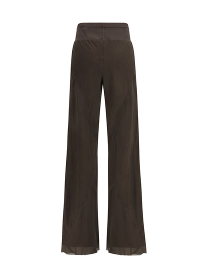 Bias Pants Silk Dark Dust