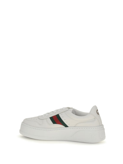 Sneakers Oversized Sole White/Green
