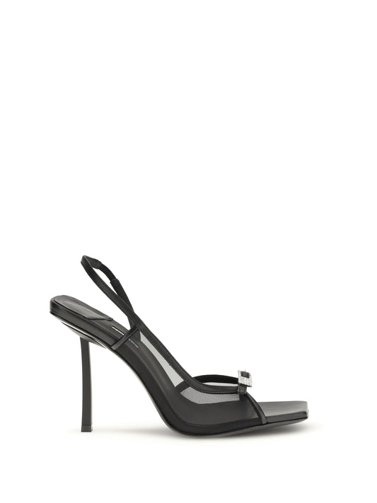 Sandals Vittoria Mesh Black/Crystal