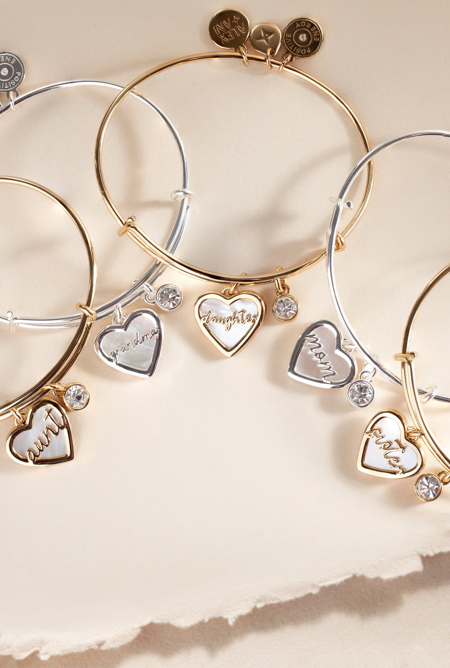 Sister Mother of Pearl Bangle