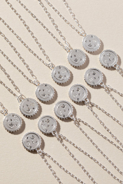 Gemini Zodiac Precious Necklace