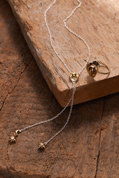 Cosmic Cowgirl Y Necklace