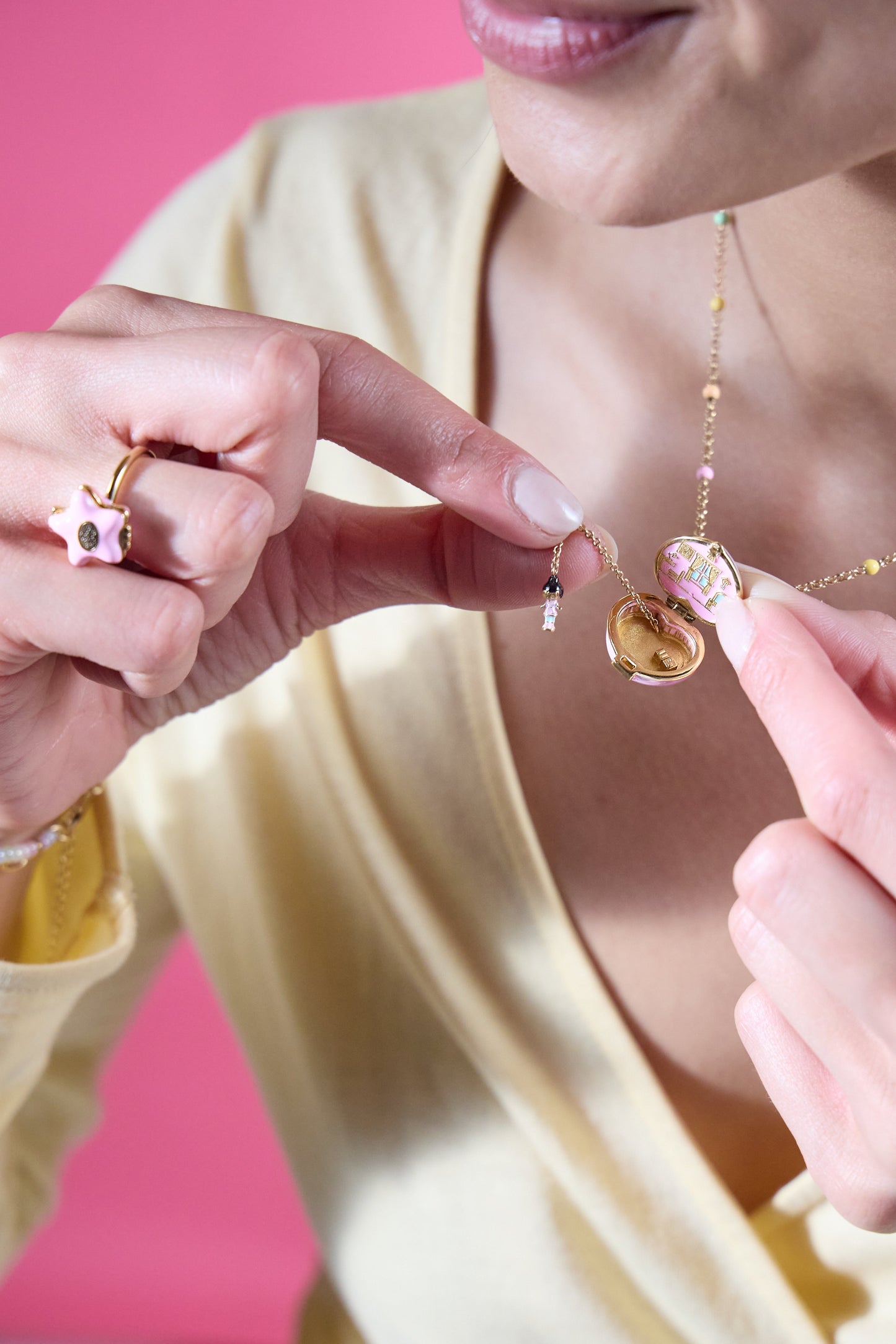 Polly Pocket™ House Locket Necklace