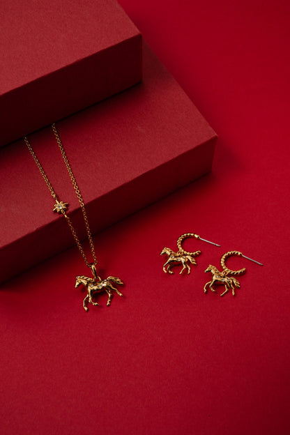 Horse Girl Pendant