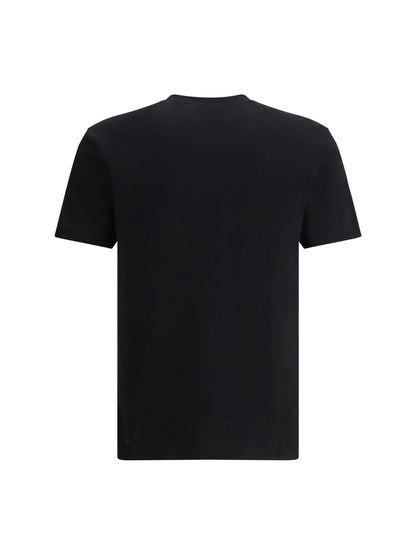 T-Shirt With Logo Black