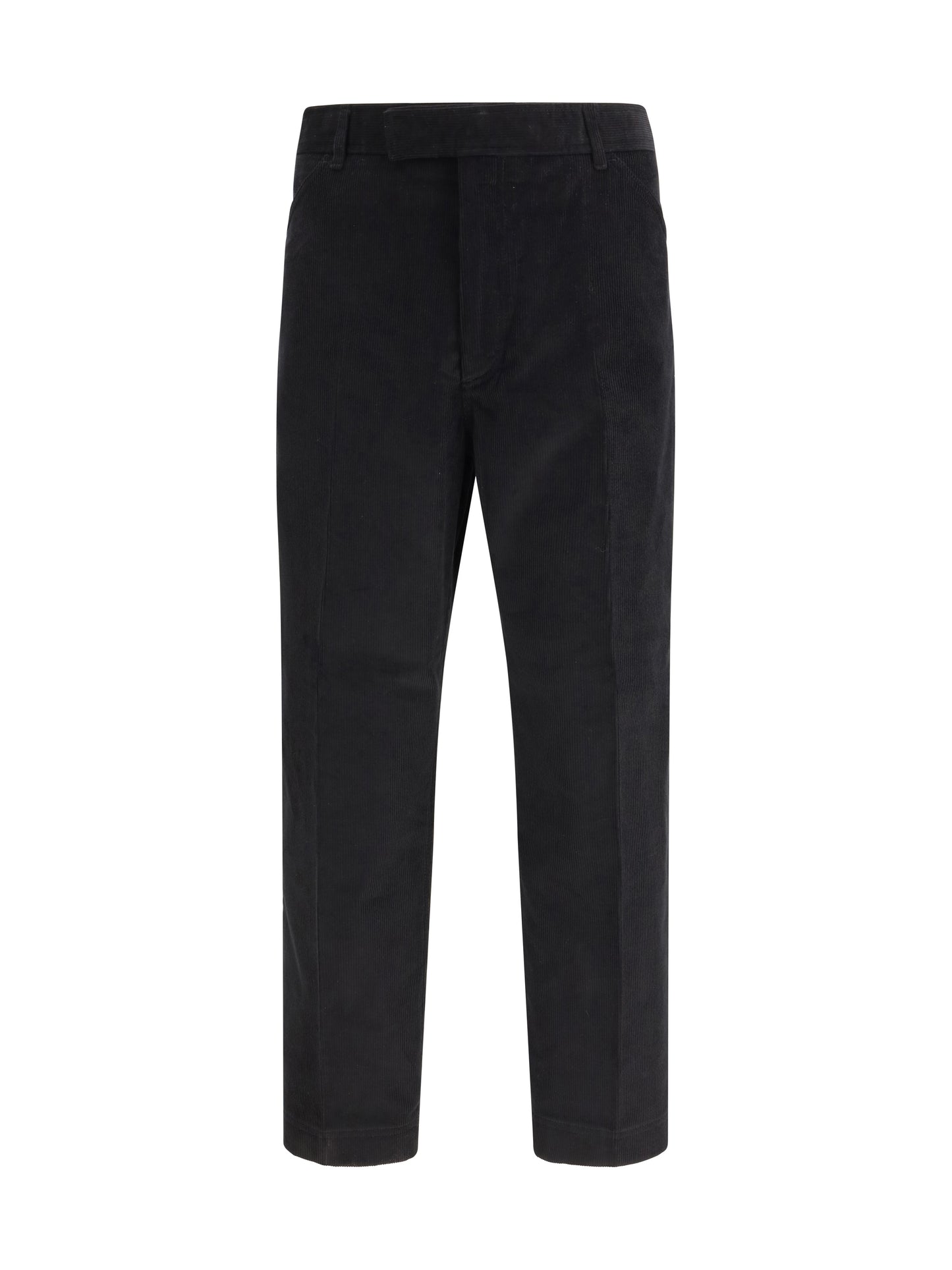 Chino Pants Corduroy Black