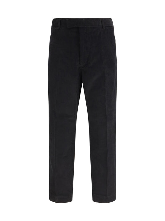 Chino Pants Corduroy Black