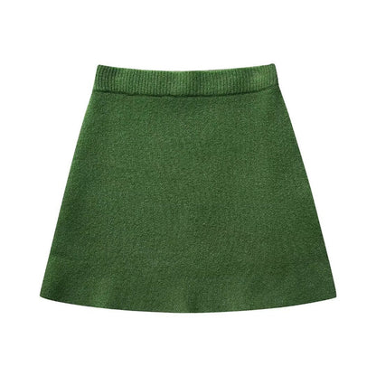 Spring Women's New Loose Ribbed Knitted Sweater