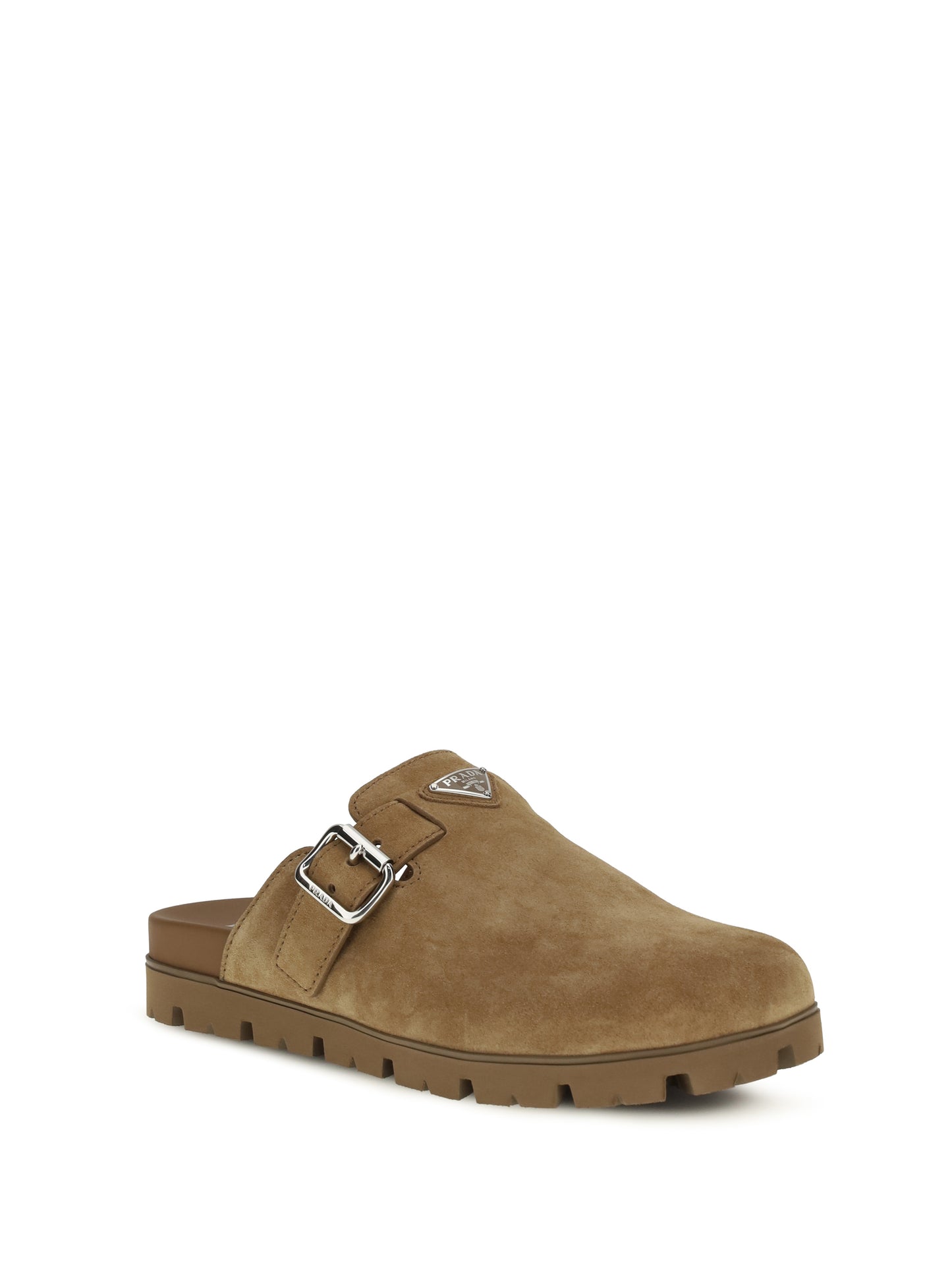 Suede Mules Cinnamon