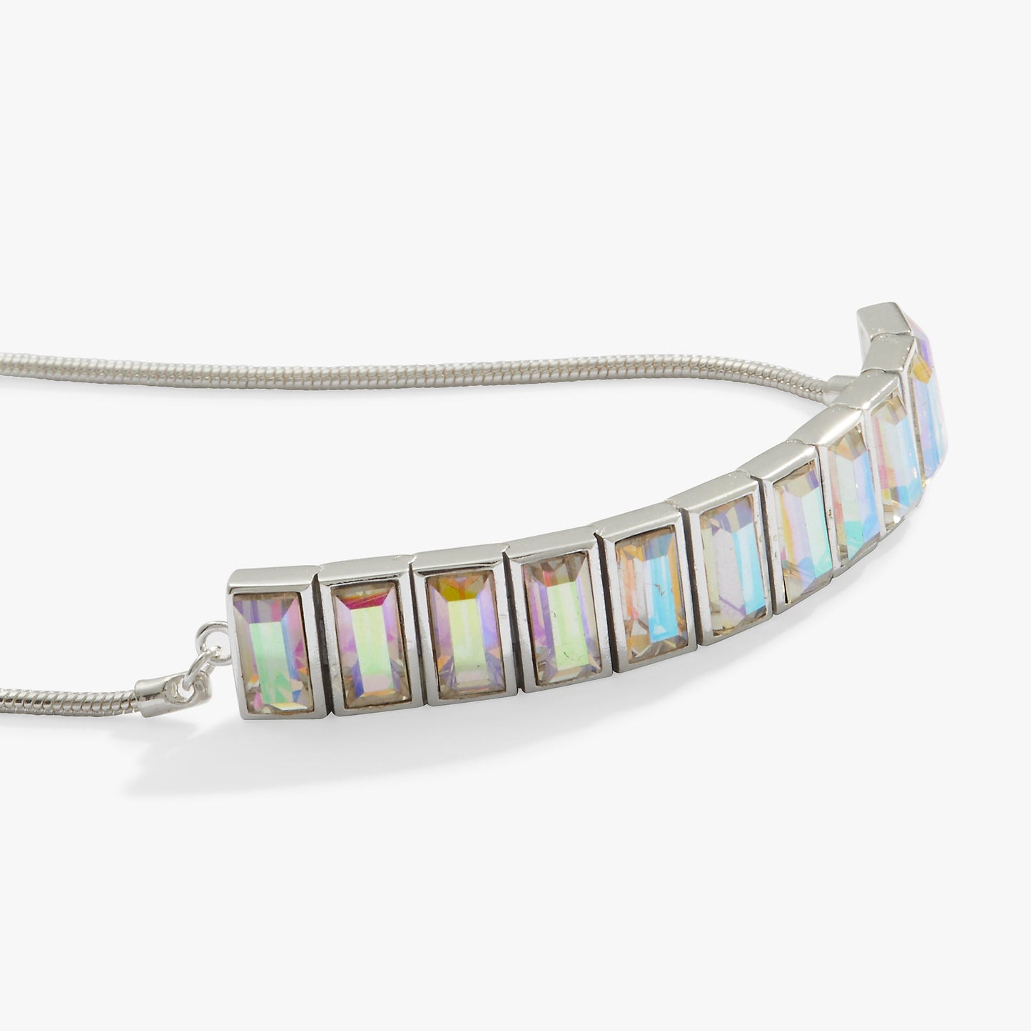 Baguette Crystal Tennis Bracelet