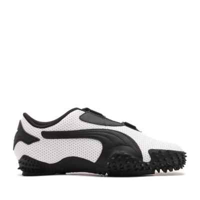 PUMA Mostro Perf Men's Sneakers — White/Black Perforated Low-Top