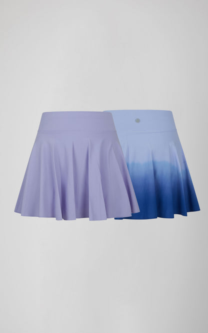 Girls 2 PK Dip Dye Flare Skort