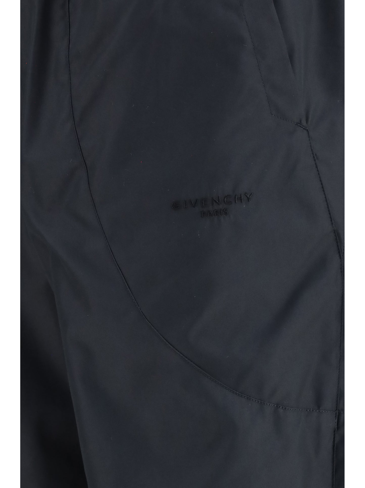 Jogging Pants Couture Seam Black