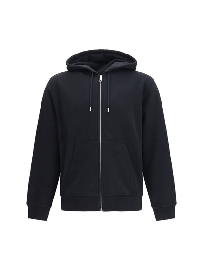 Hoodie Photographic Negative Fleece Black