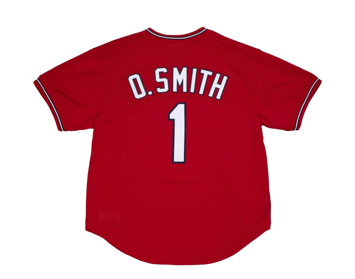 Men's Mitchell & Ness MLB Authentic Bp Jersey - Cardinals 1996 Ozzie Smith