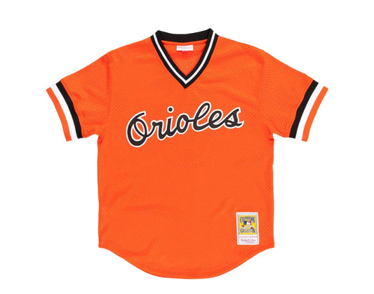 Mitchell & Ness Men's MLB Authentic Bp Jersey - Orioles 1988 Cal Ripken Jr