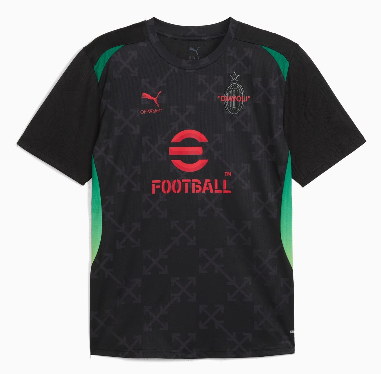 Men's Puma Acm X Off-White Prematch Ss Jersey