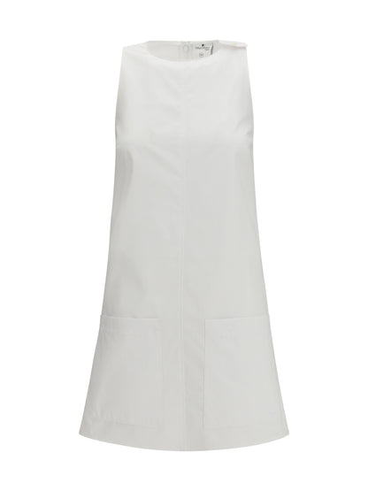 Short Halter Dress White