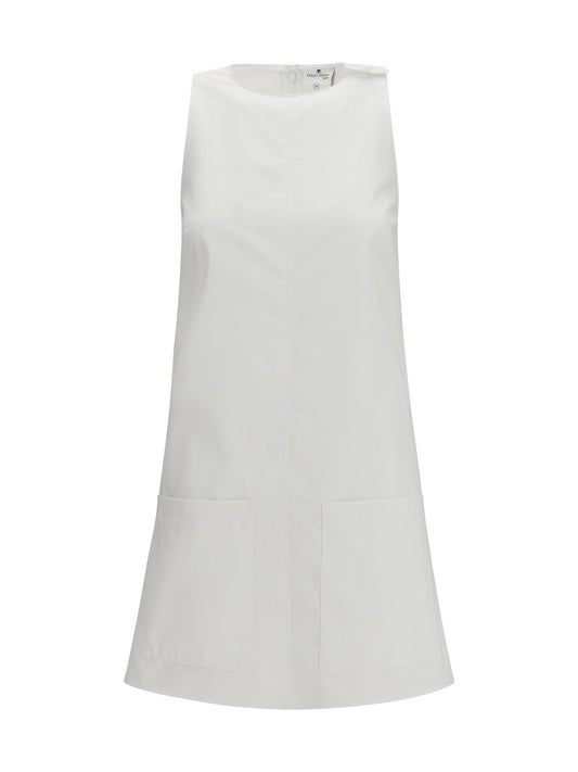 Short Halter Dress White