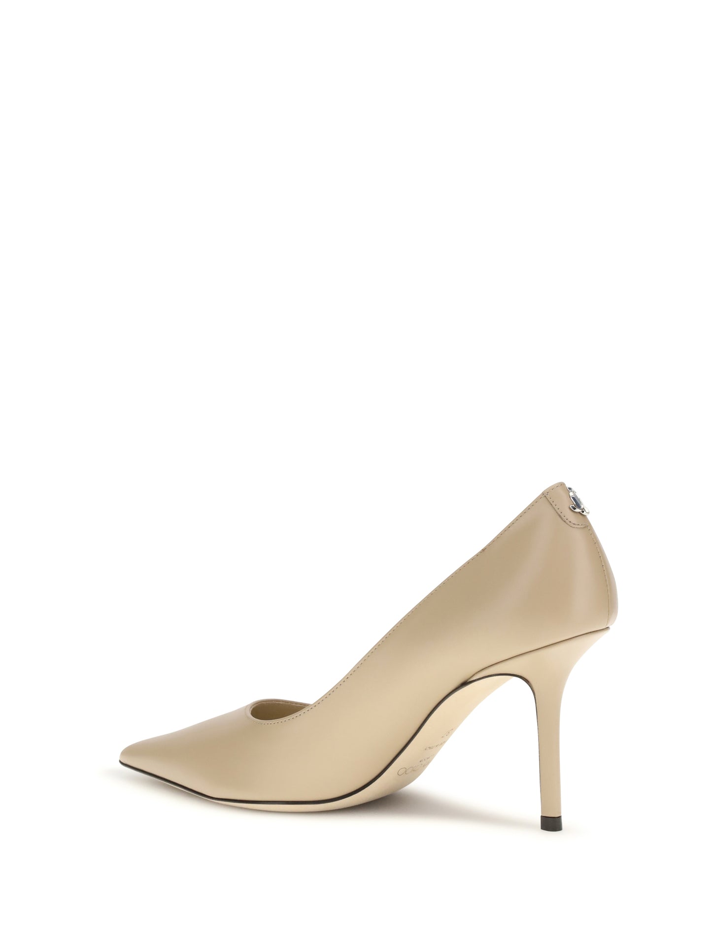 Pointed Pumps Kid Leather Chai