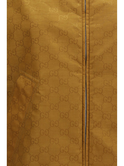 Jacquard Jacket Caramel Suede