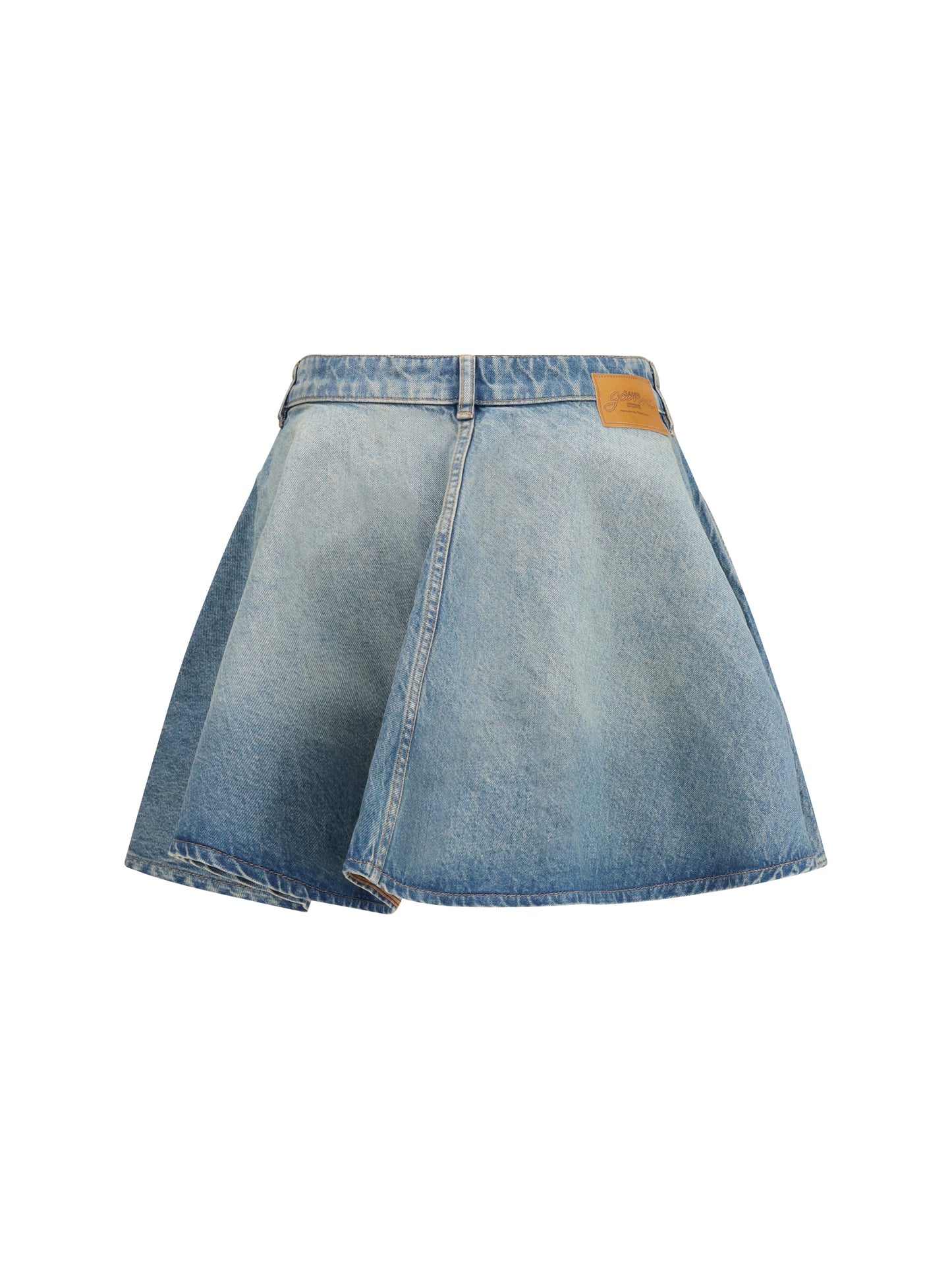 Denim Miniskirt Mid Blue Vintage