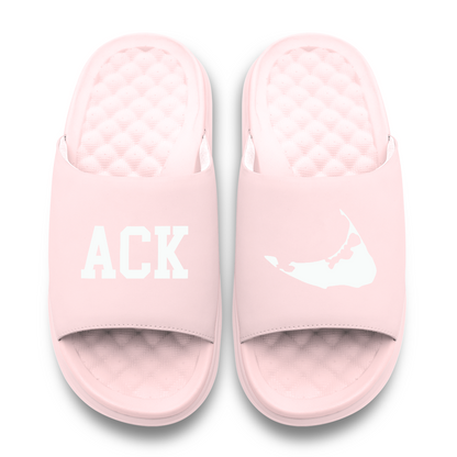 Nantucket Outline Motive Slide Sandals