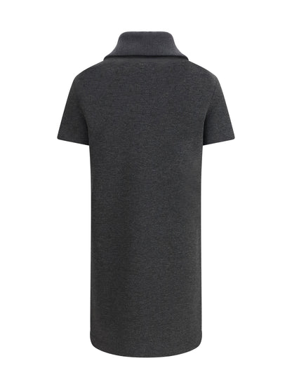 Dress Double GG Dark Grey