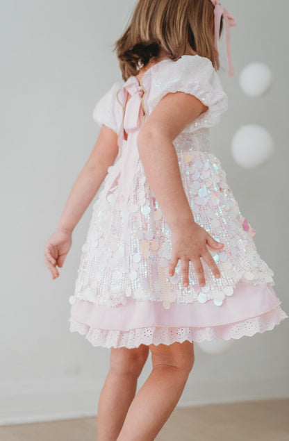 *PREORDER* Charlotte Dress and Shorts Set - Mermaid