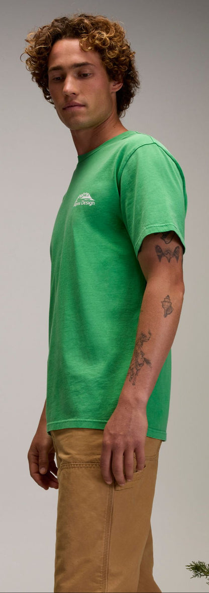 Alpine Design Men's Ad Hike Ss Short Sleeve Graphic Upf 30+ T-Shirt