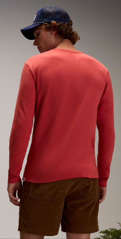 Alpine Design Men's Ad Peak Ls Long Sleeve Duofold Crew Upf 50+ Shirt Tee