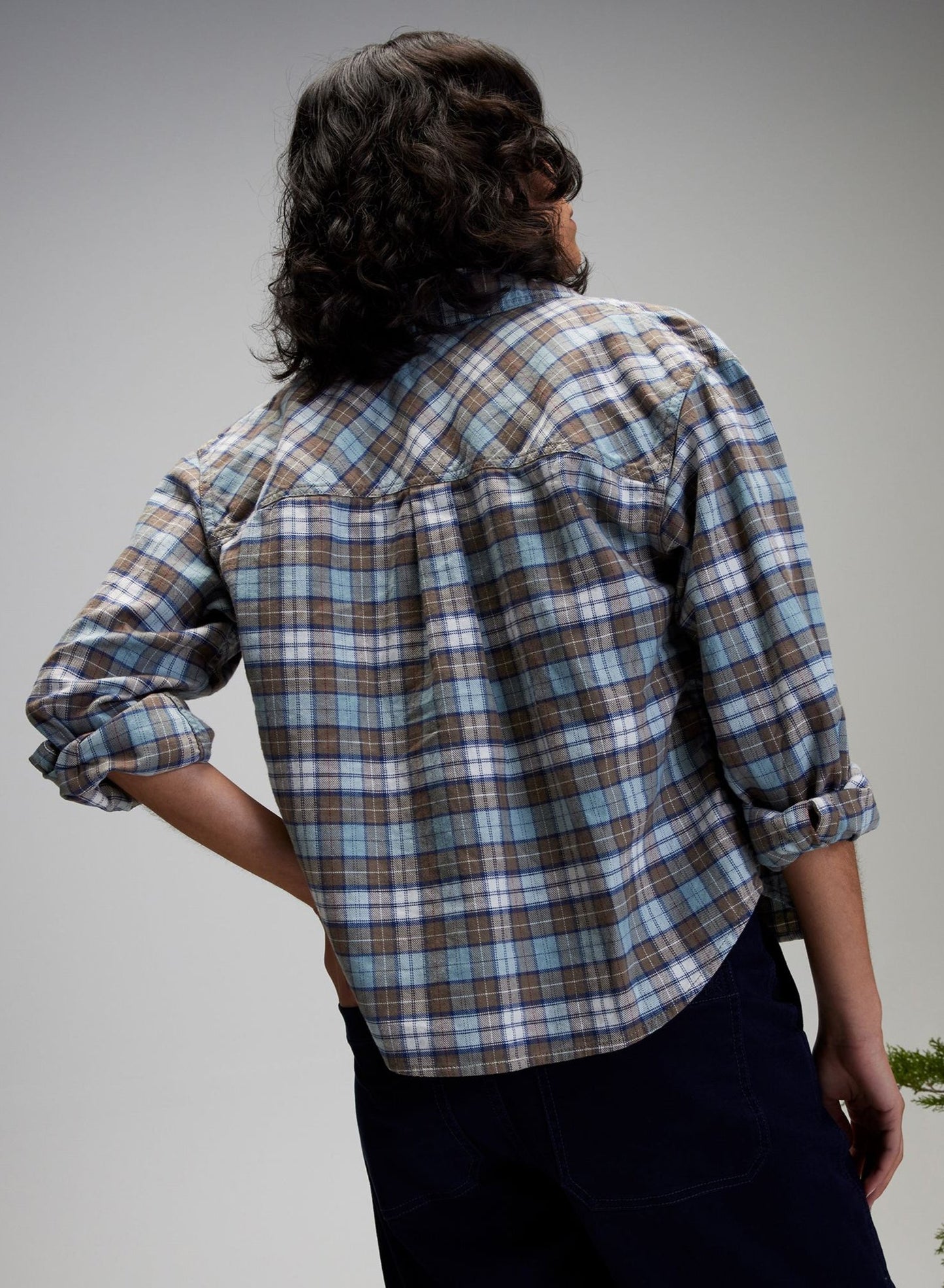 Brown Fall River Plaid-