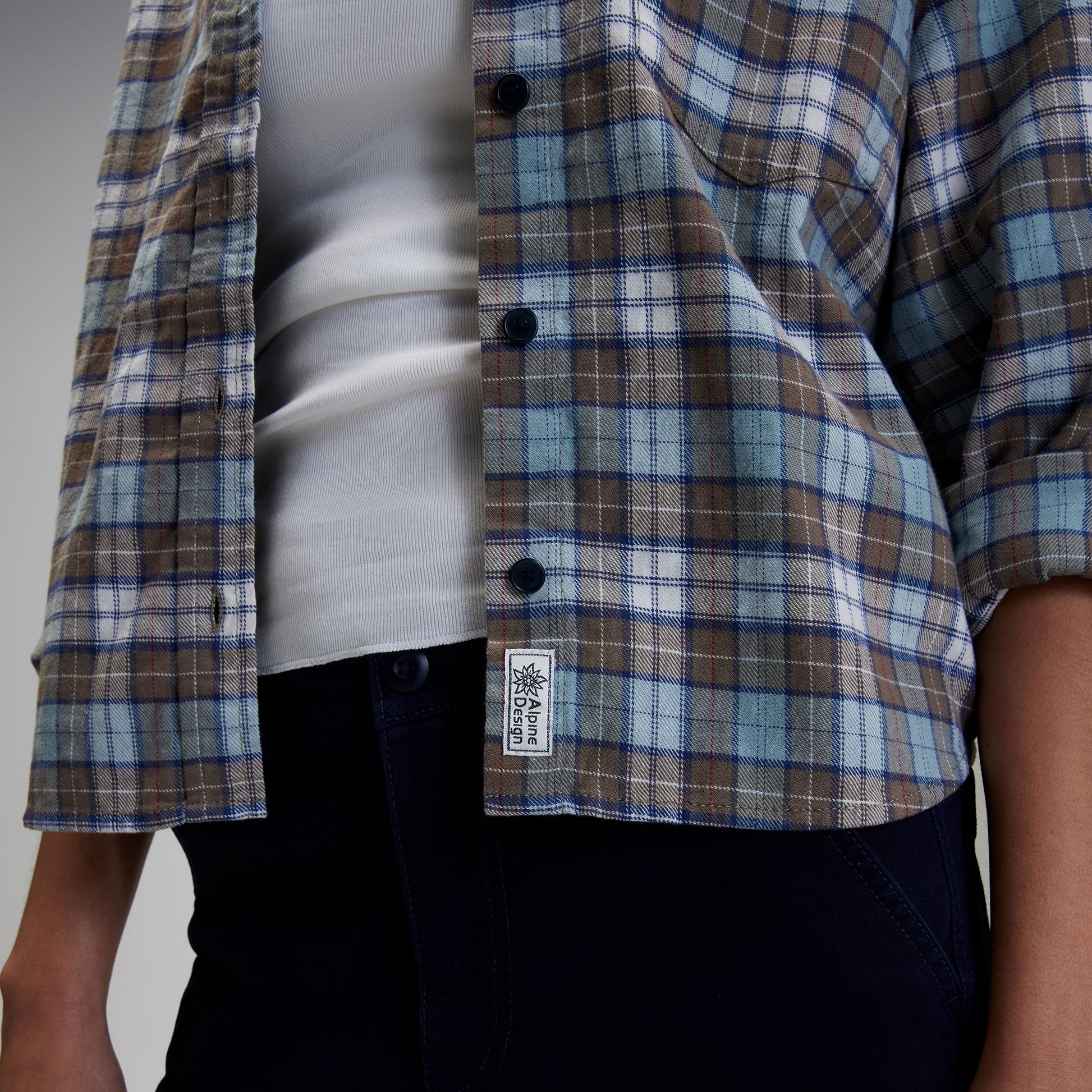 Brown Fall River Plaid-