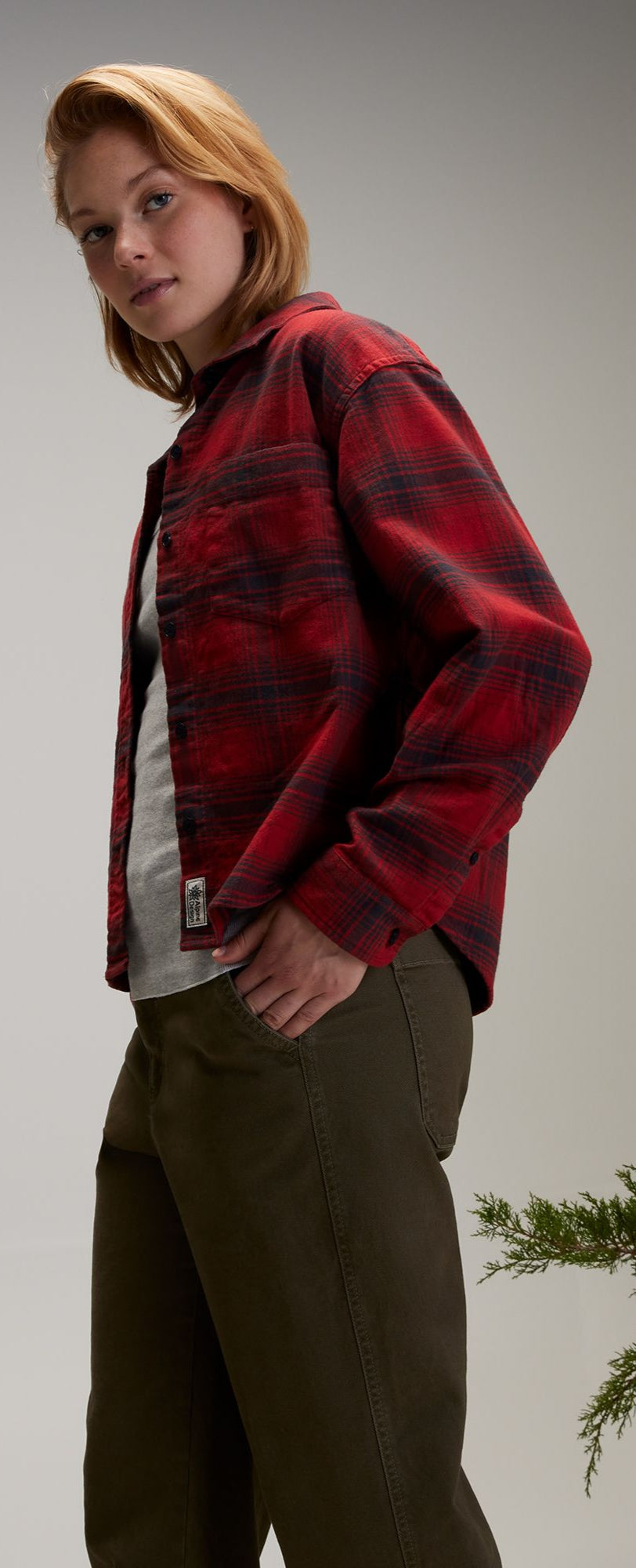 Red Bison Plaid-