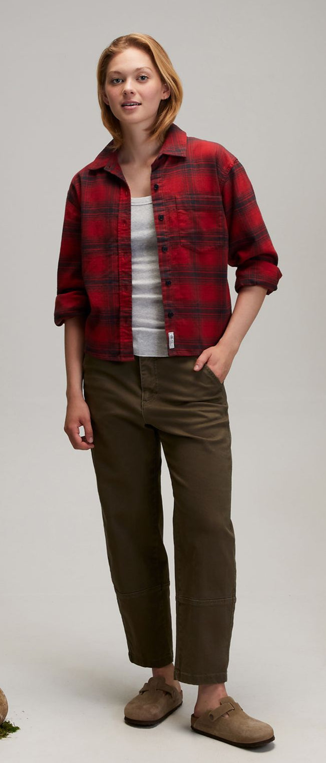 Red Bison Plaid-