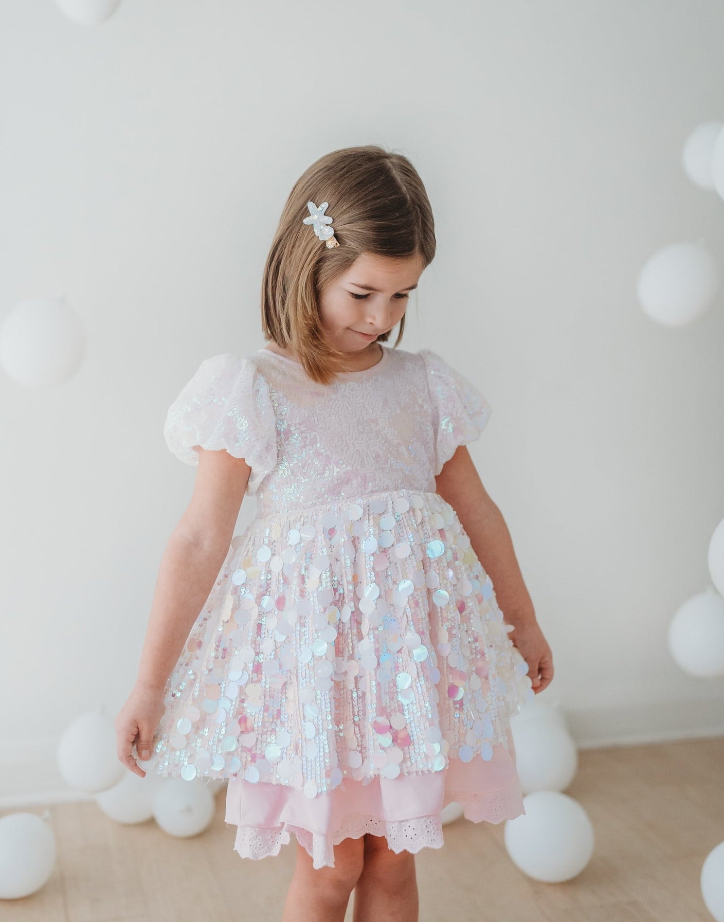 *PREORDER* Charlotte Dress and Shorts Set - Mermaid