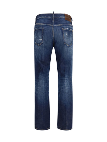 Jeans 642 Navy Blue