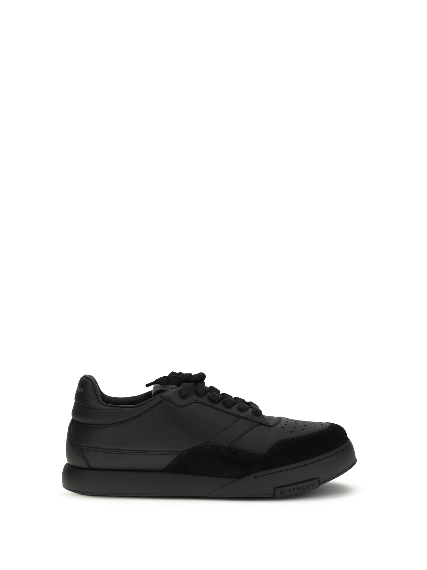 Leather Sneakers Yard Court Black