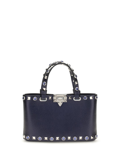 Mini Handbag Rockstud Dark Indigo