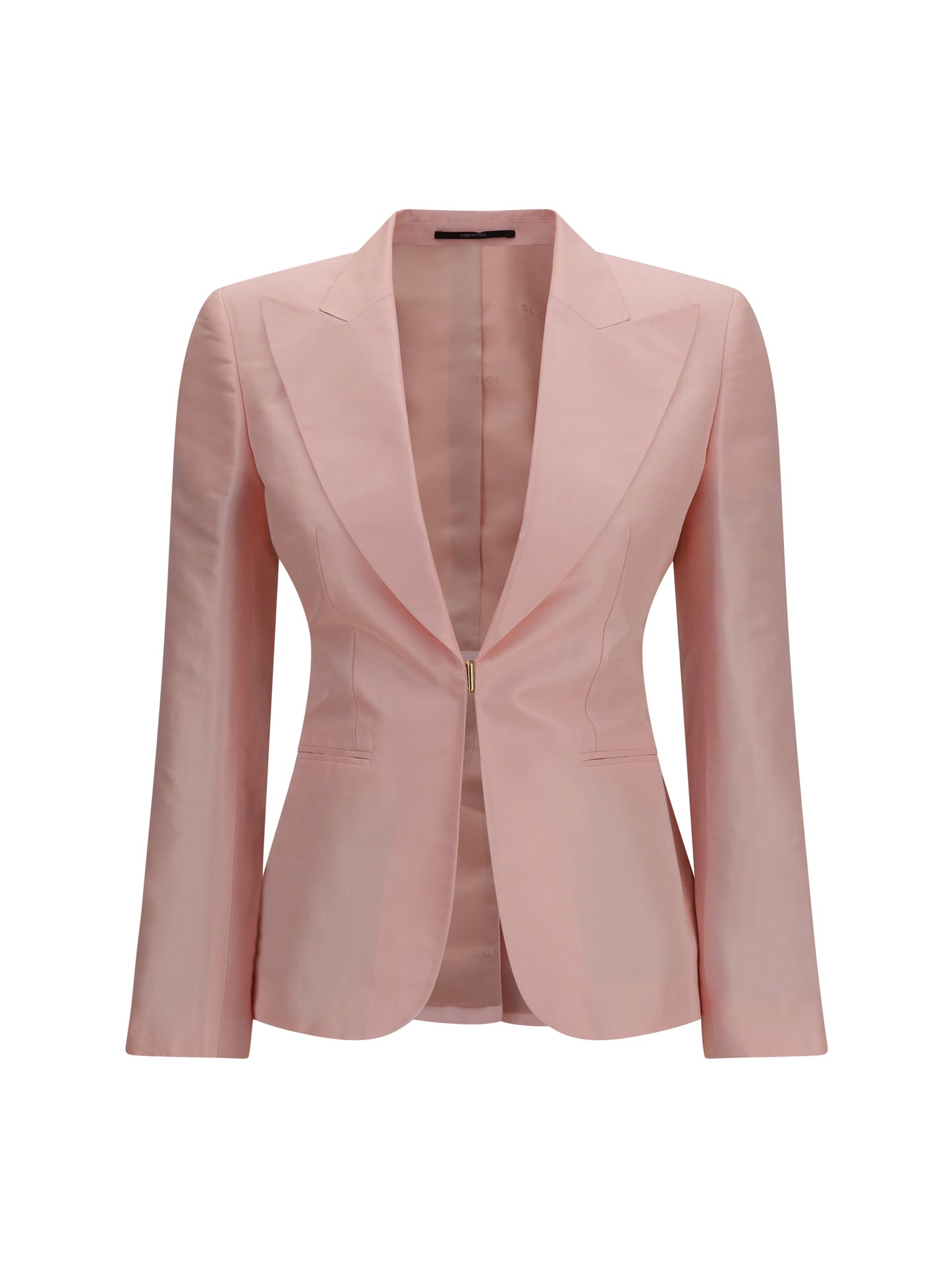 Jacket Silk Faille Hopeful Pink