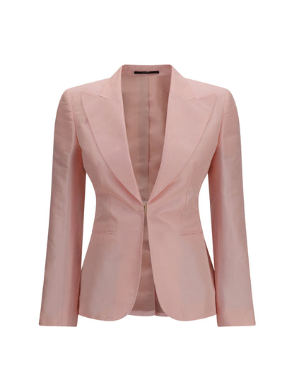 Jacket Silk Faille Hopeful Pink
